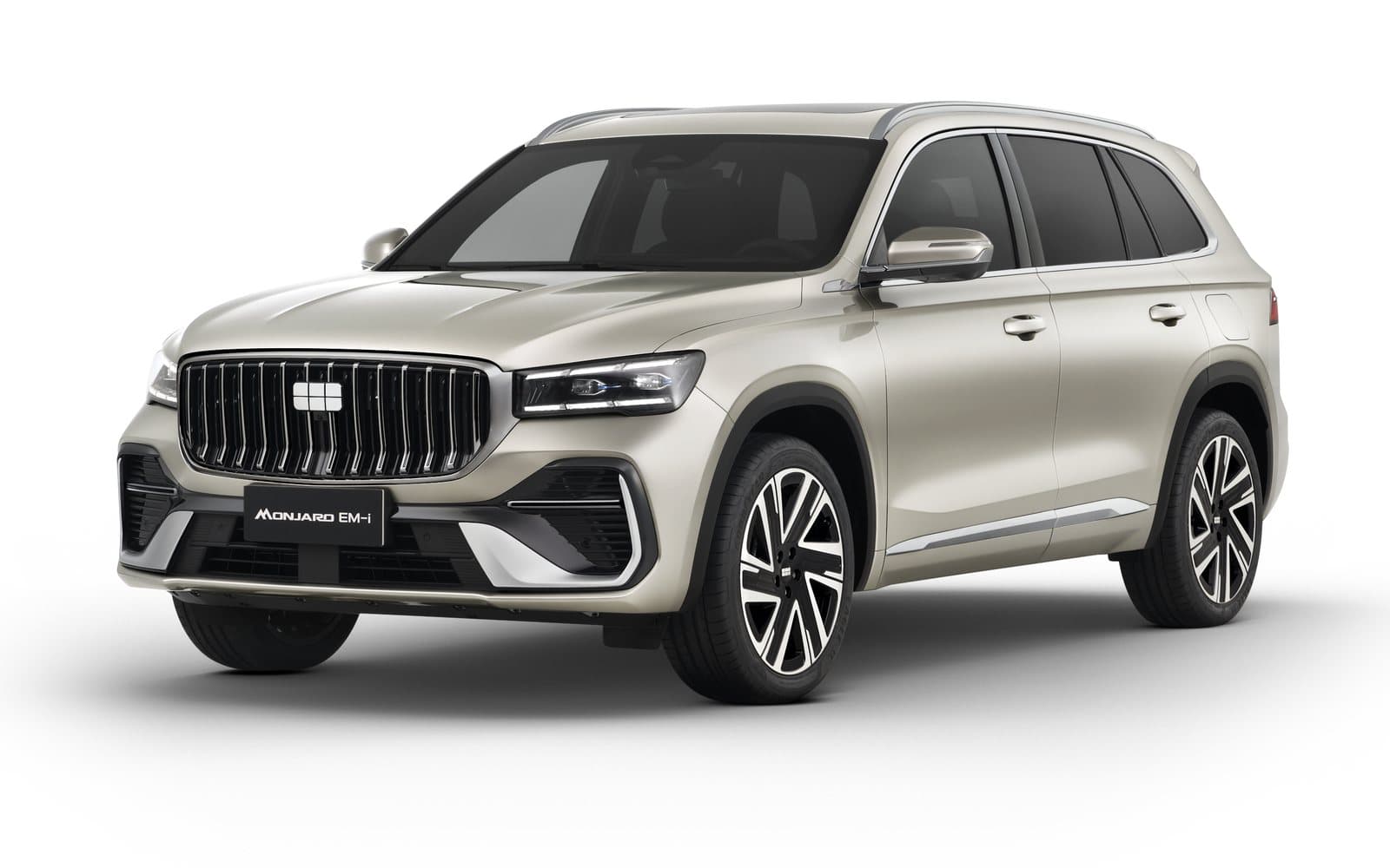 Geely Monjaro EM-i, vista frontal tres cuartos